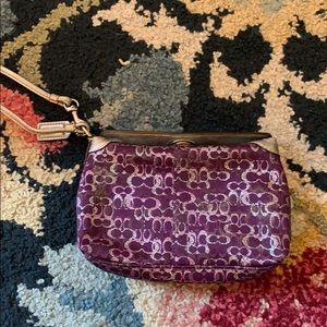 Coach wristlet